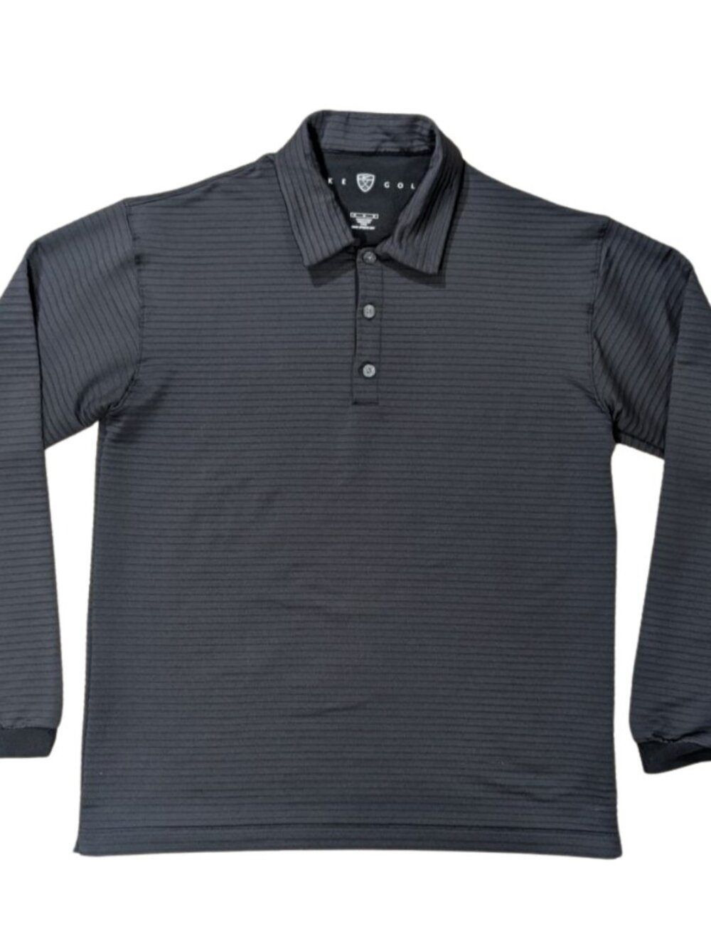 Nike Golf Sphere Dry Long Sleeve Polo Gray M